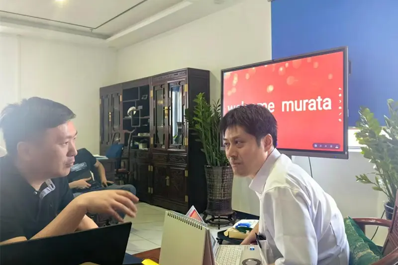 Customer muRata Murata Co., Ltd. visited our company